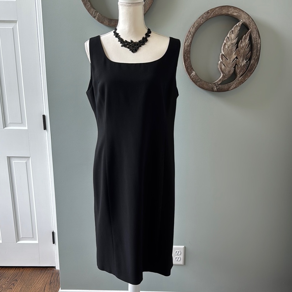 Armani Collezioni Black Midi Dress